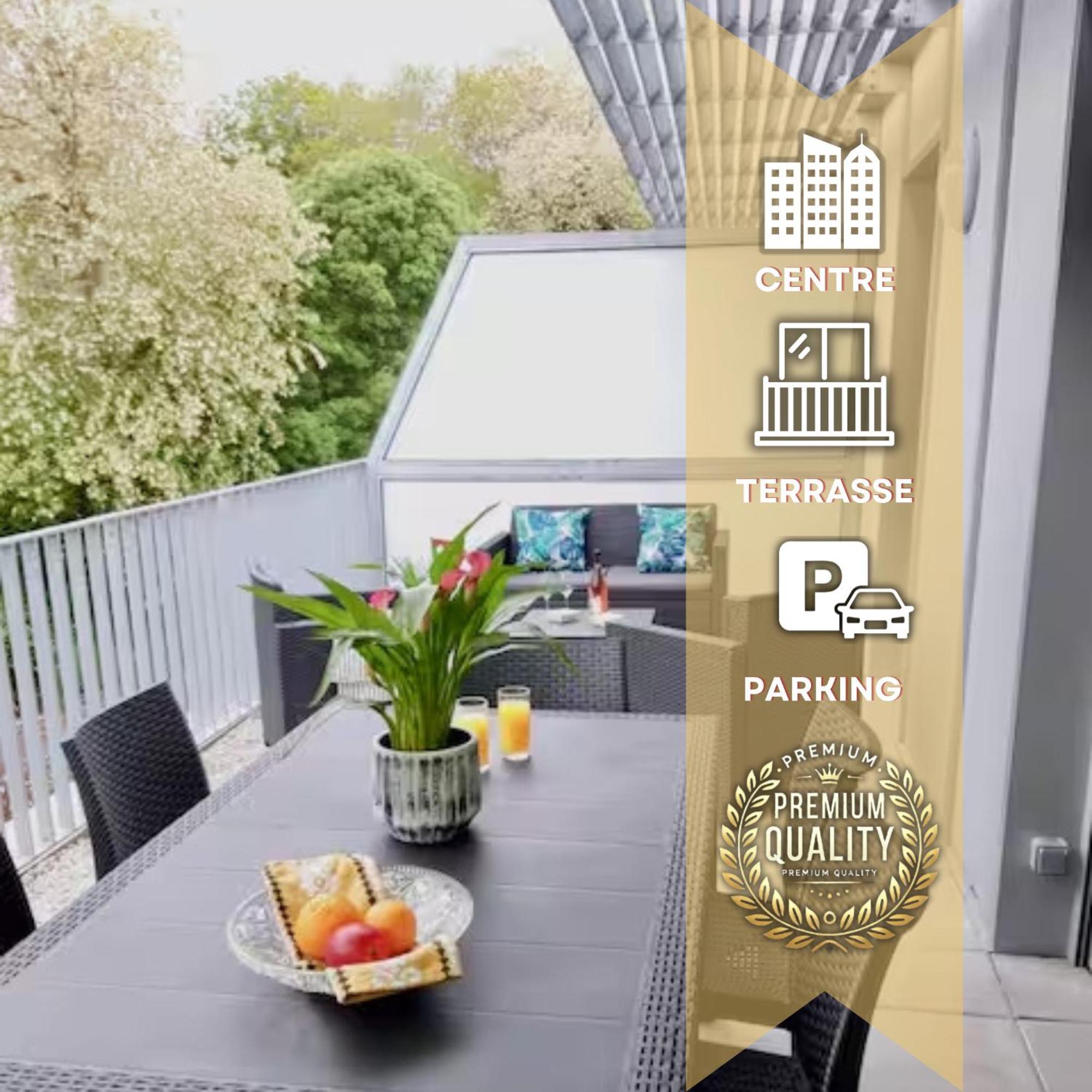 Апартаменты Bide Ona - Centre - Terrasse - Parking Бейонн Экстерьер фото